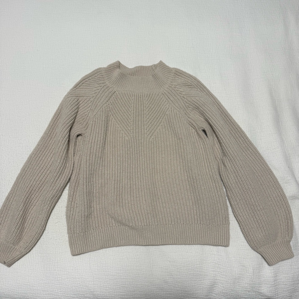 BP Cream Chunky Knit Sweater Size Small